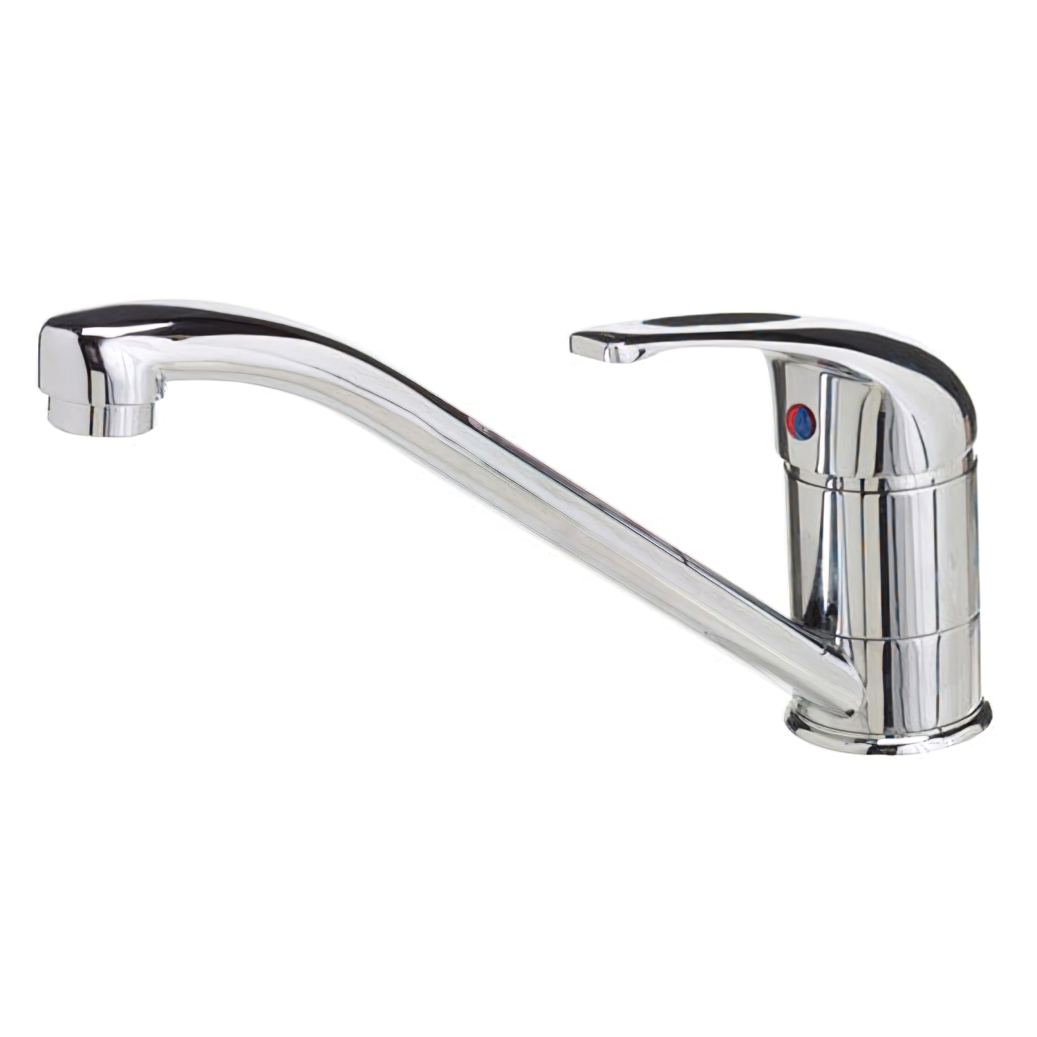 Monomando Fregadero Con Caño Horizontal Con Cartucho Ceramico Ø 40 mm,