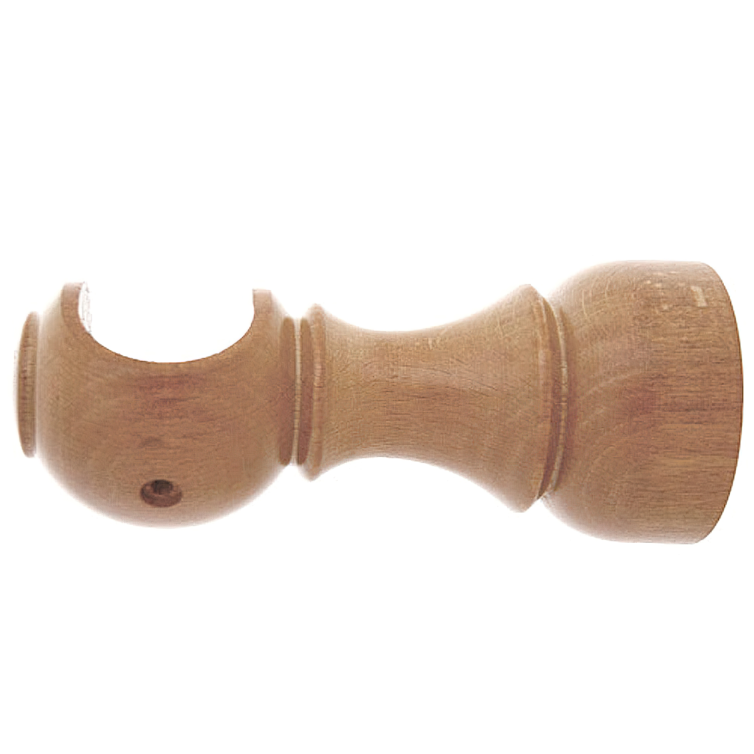 Soporte Madera Liso Abierto 28x128 mm, Pino