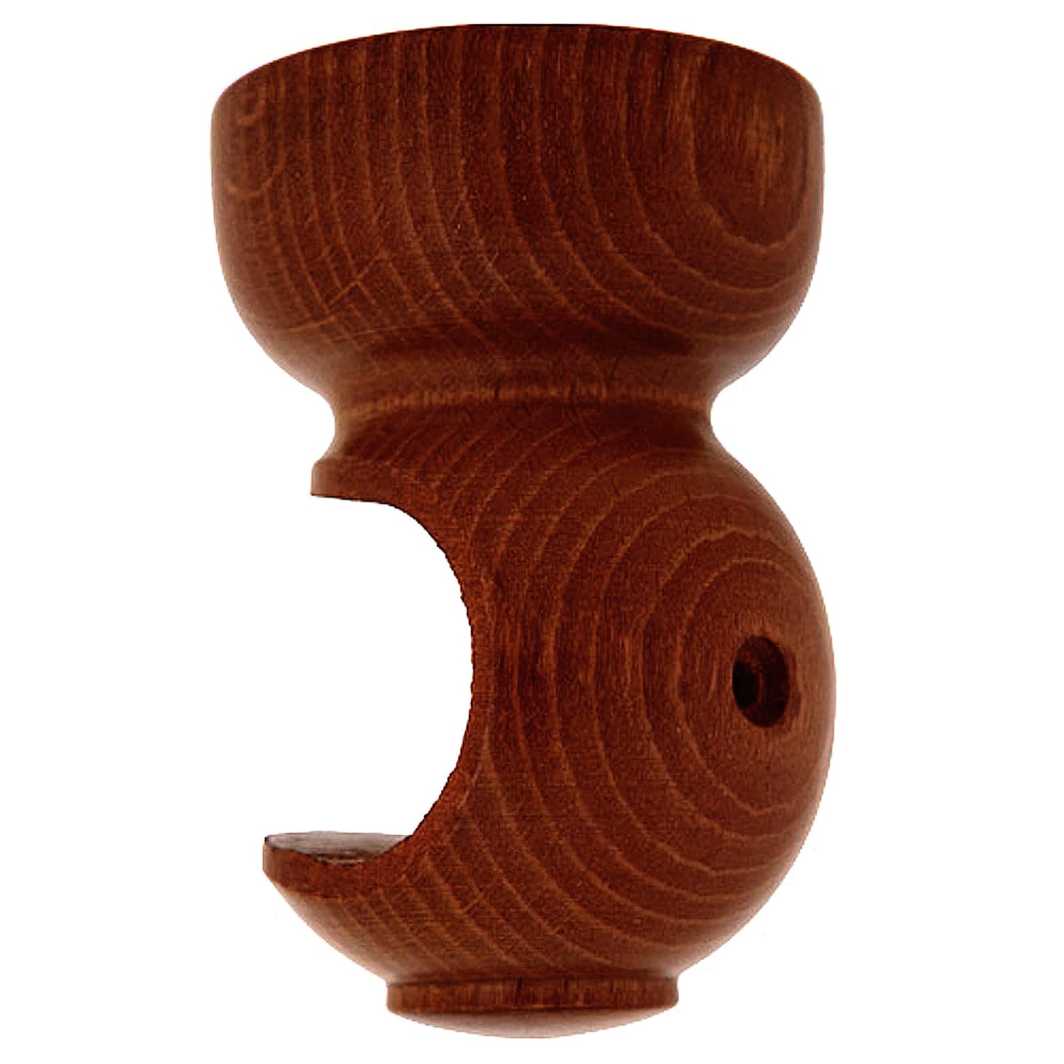 Soporte Madera Liso Techo 28x82 mm, Nogal