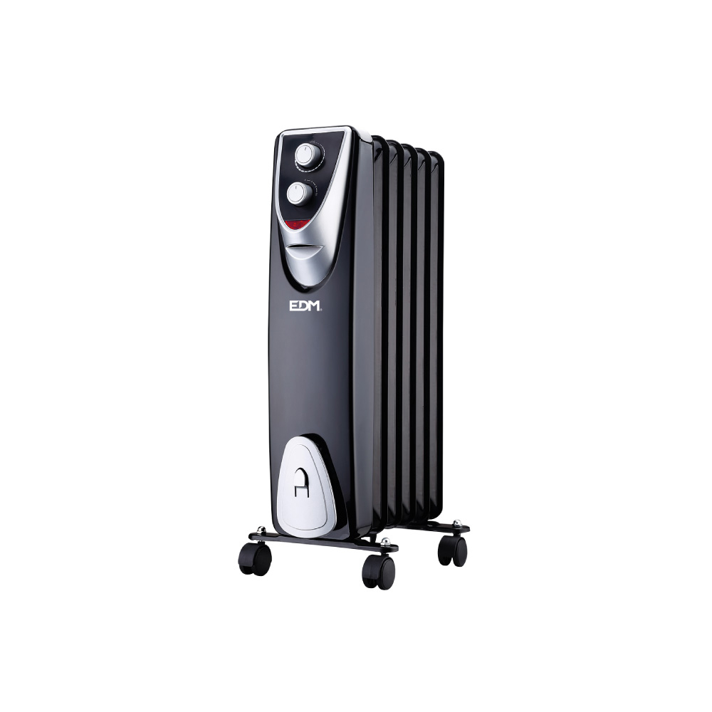 RADIADOR MODELO BLACK EDITION - SIN ACEITE - (6 ELEMENTOS) - 400/600/1000W - EDM