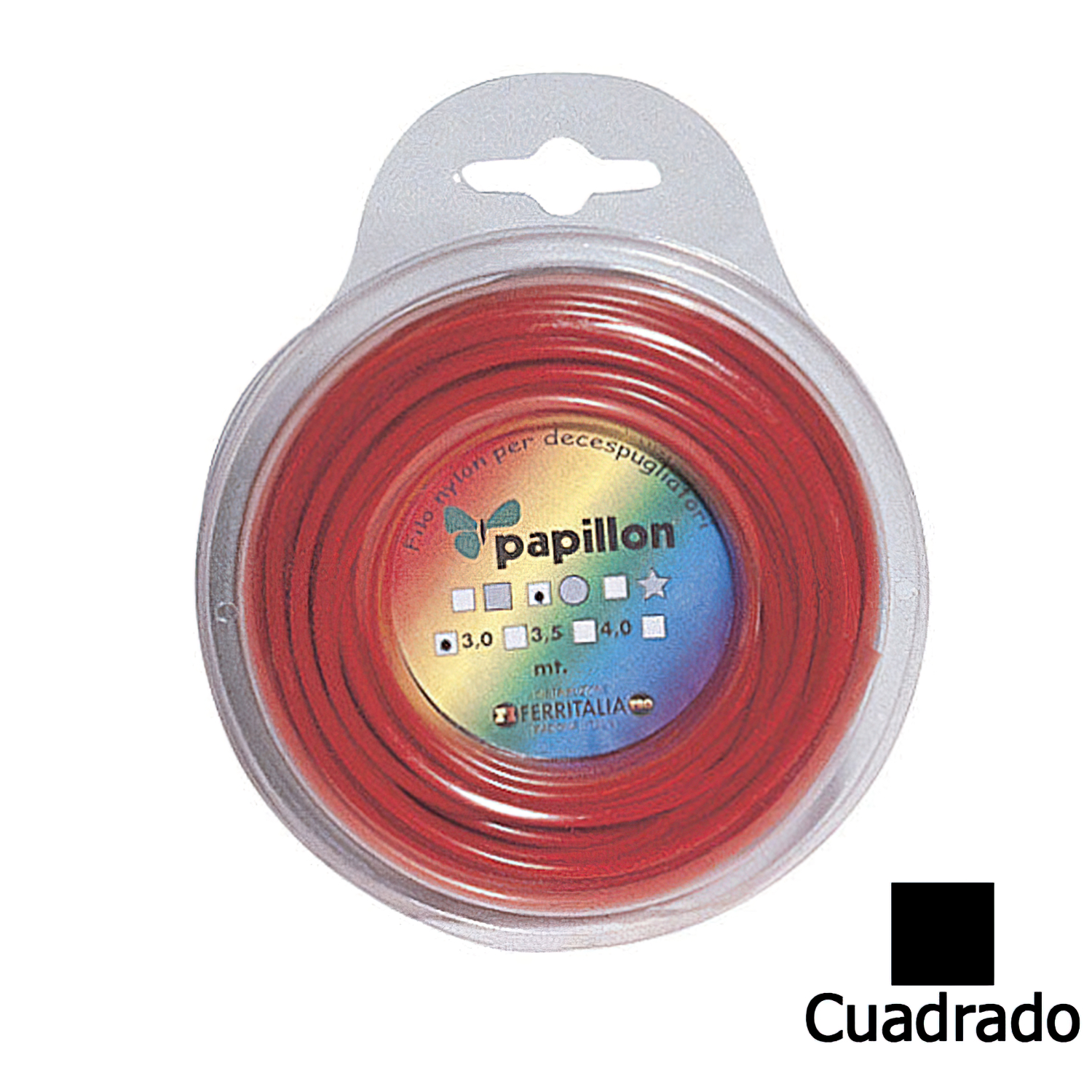 Hilo Nylon Cuadrado Profesional 3,0 mm, (53 metros)