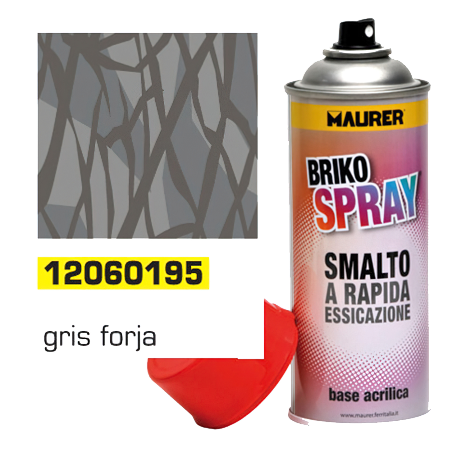 Spray Pintura Gris Forja 400 ml,