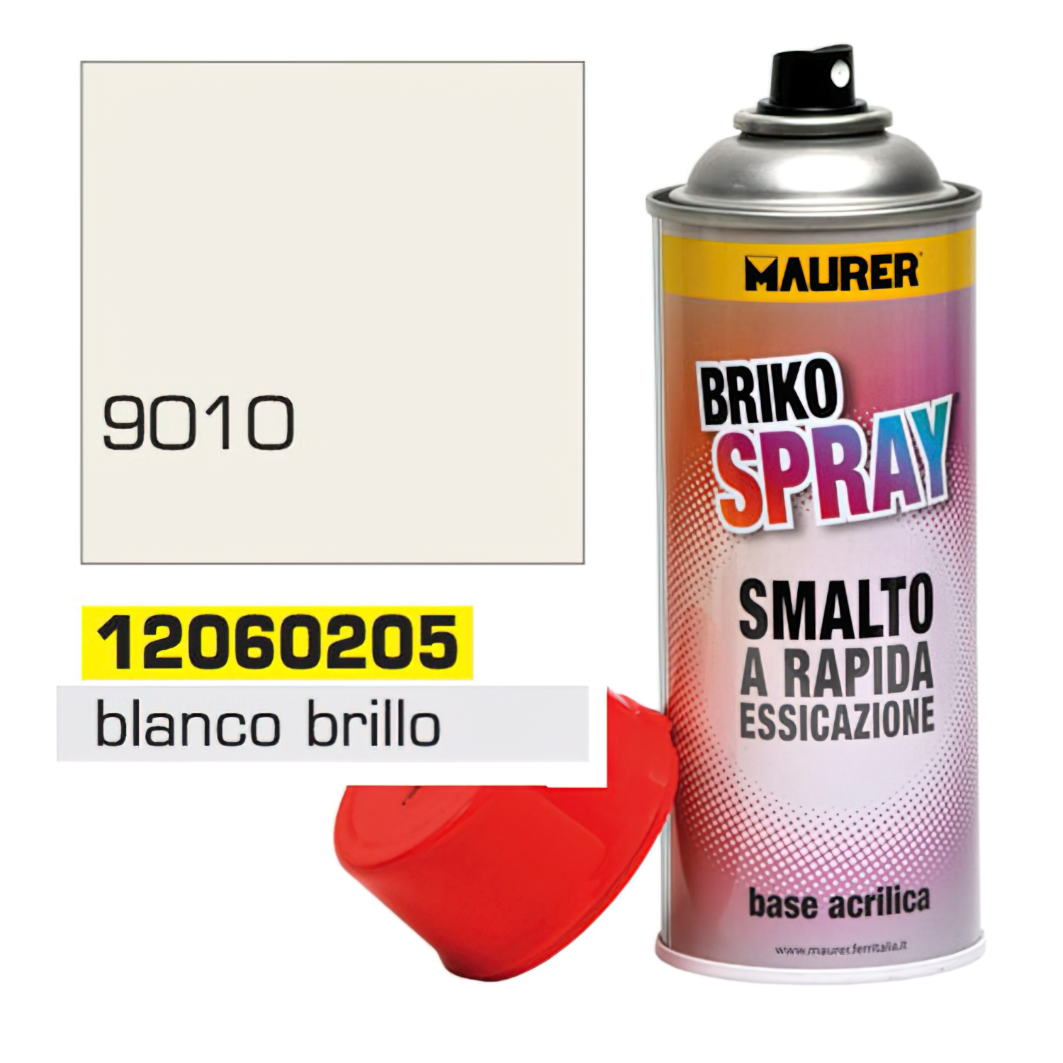 Spray Pintura Blanco Brillo Profundo 400 ml,