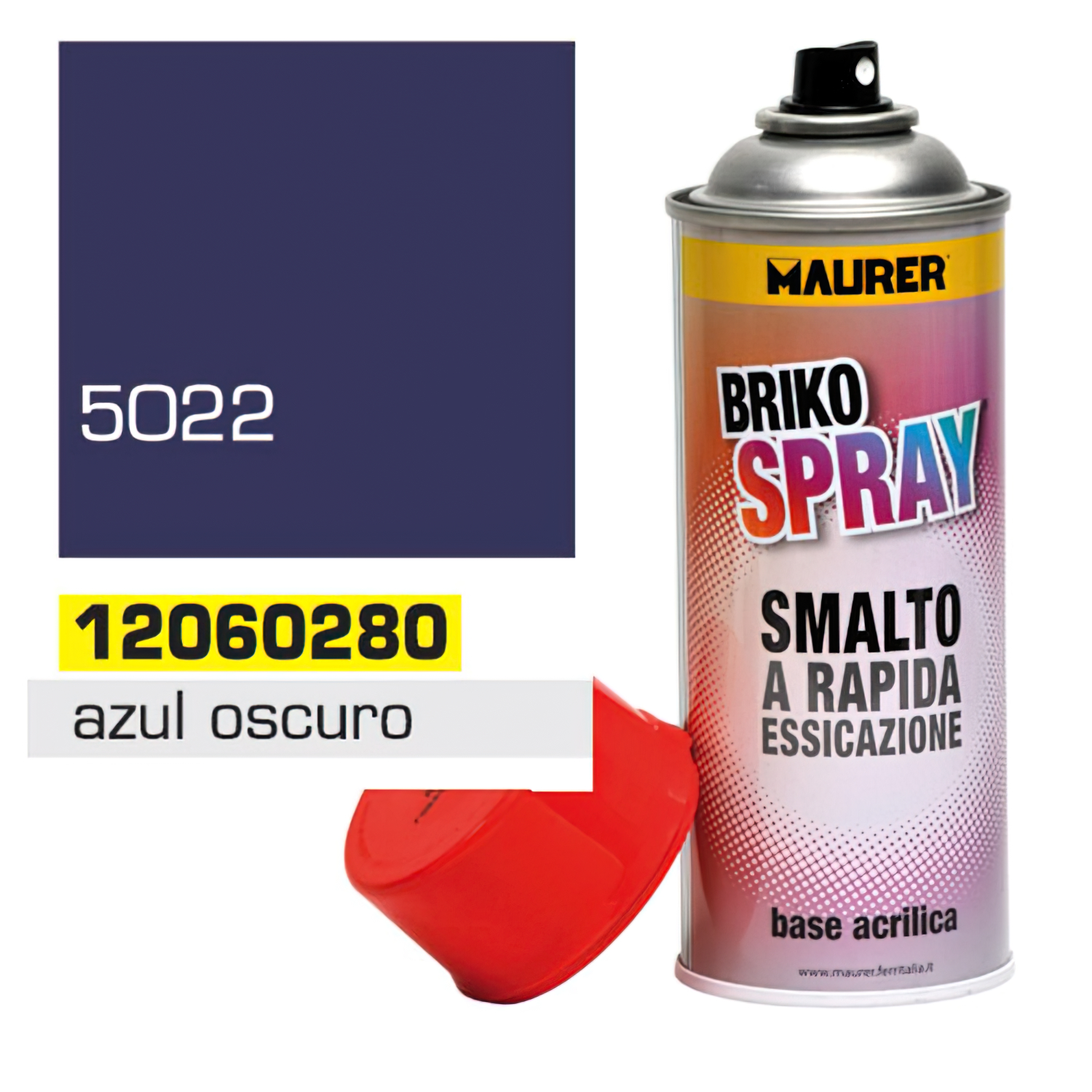 Spray Pintura Azul Oscuro Noche 400 ml,