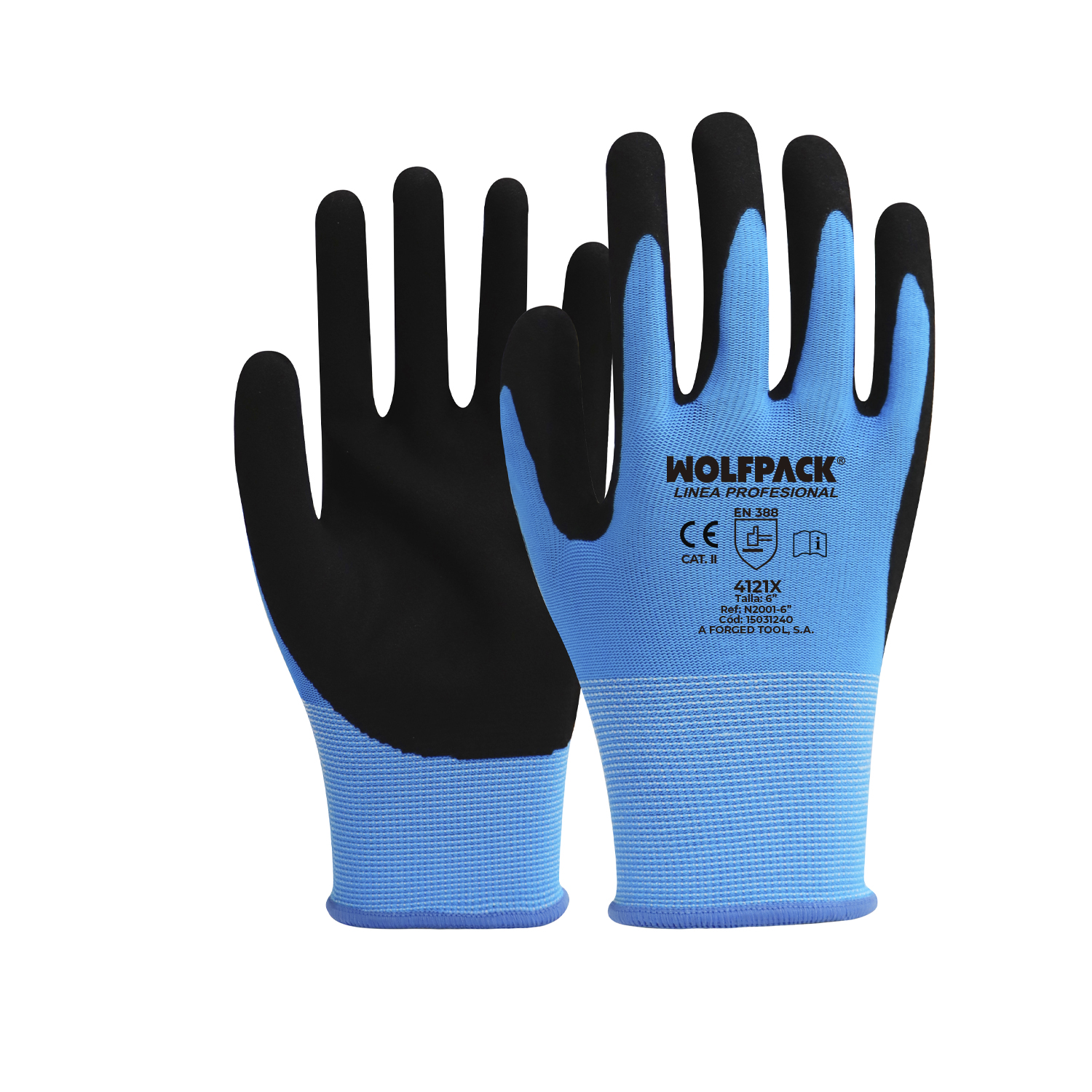 Guantes Nitrilo Reforzado Impregnado Talla 6