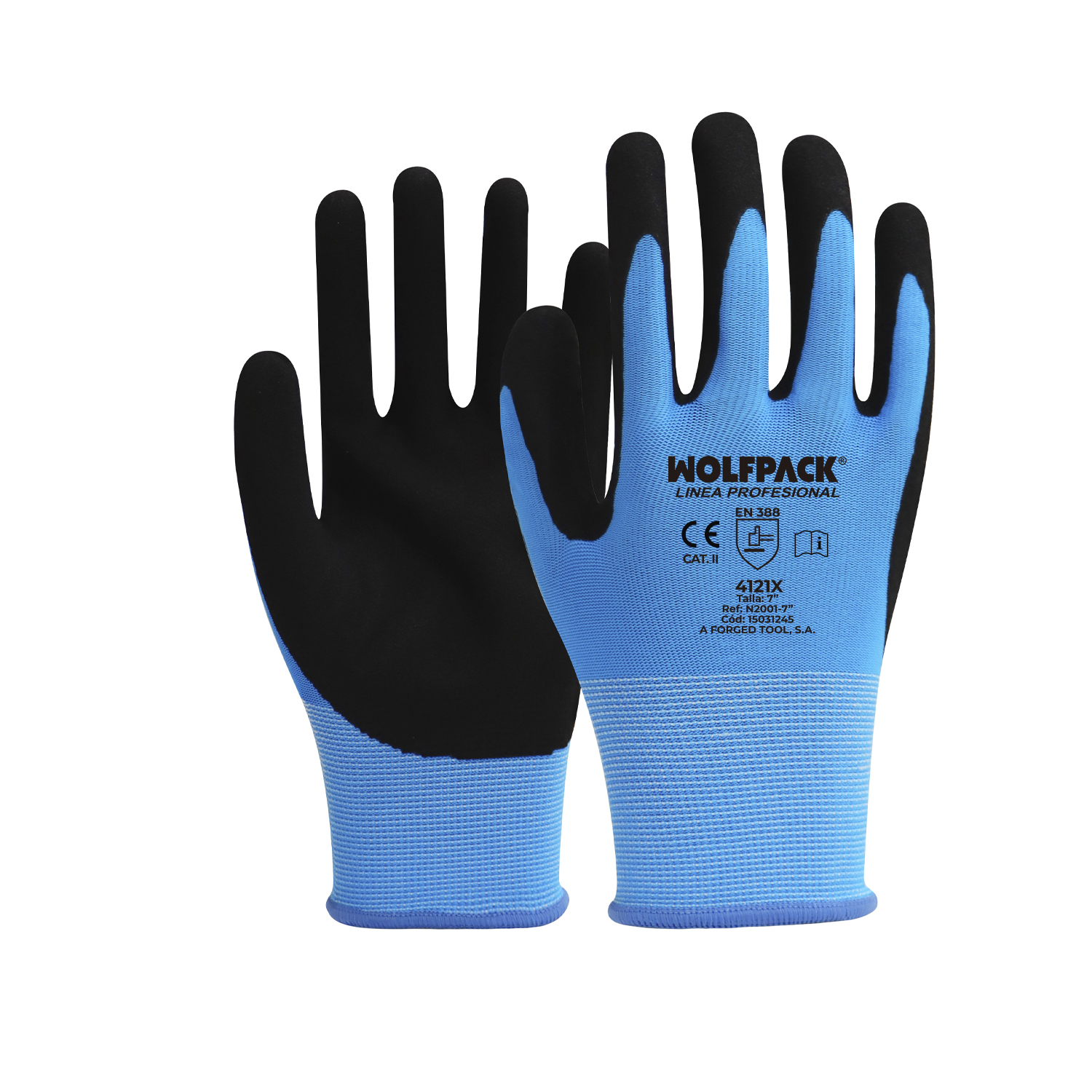 Guantes Nitrilo Reforzado Impregnado Talla 7