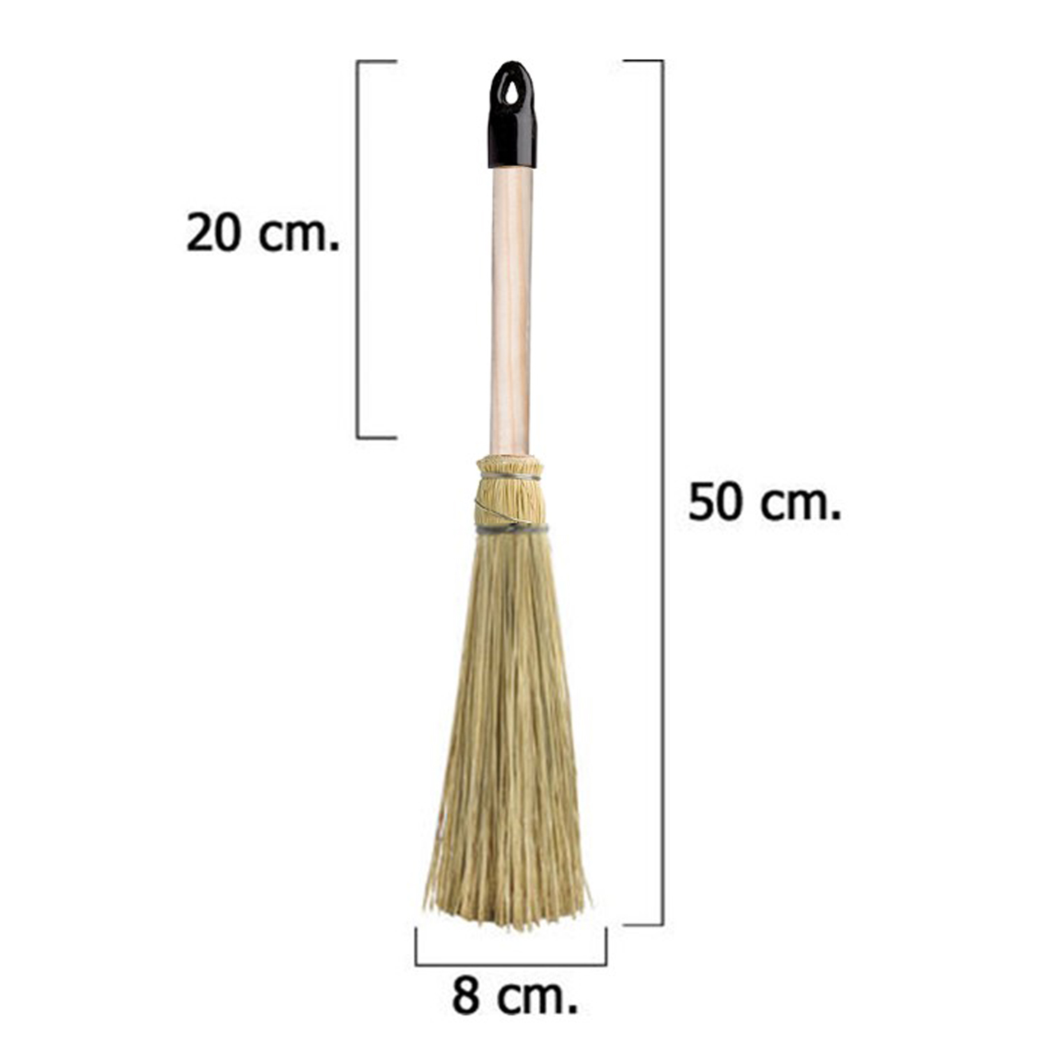 Escoba Para Chimenea y Ascuas 50 cm,