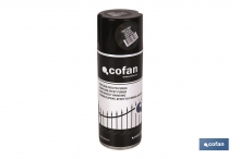 Pintura en Aerosol Efecto Forja | Envase de 400 ml | Espray de efecto forja rugoso negro | En Negro o Gris