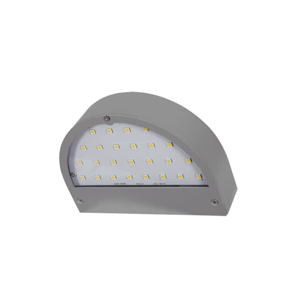 Aplique Exterior Juba Gris Led 5w 450lm Ip54 (18x13x4,5)4000k