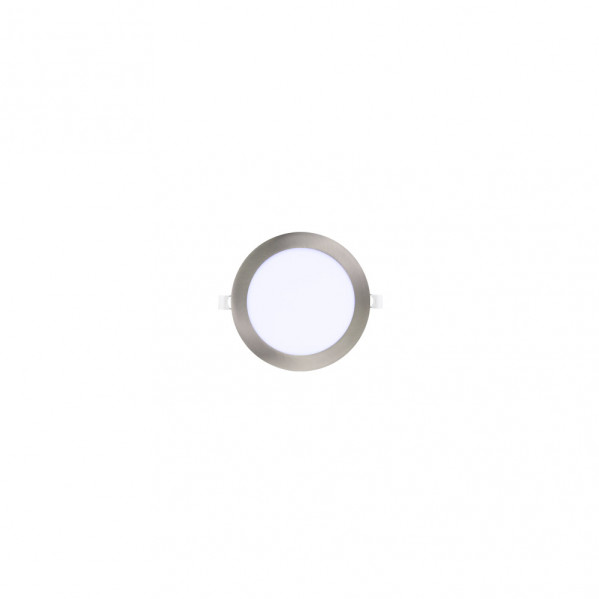 Downlight Obsidiana 4w 6500k Niquel Redondo 320lm 2,5x9x9 Cm Corte 7 Cm