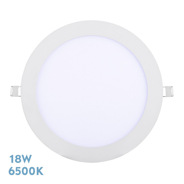 Downlight Tanzanita 18w 6500k Blanco 1440lm 2x21,8x21,8 Cm Corte 20,5d